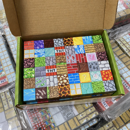 BLOQUES MAGNÉTICOS DE MINECRAFT - 100 Bloques